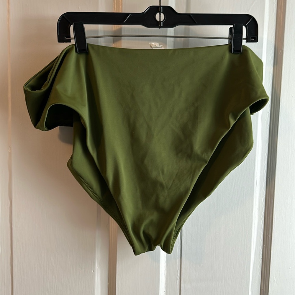 Olive High Waisted Bottoms
